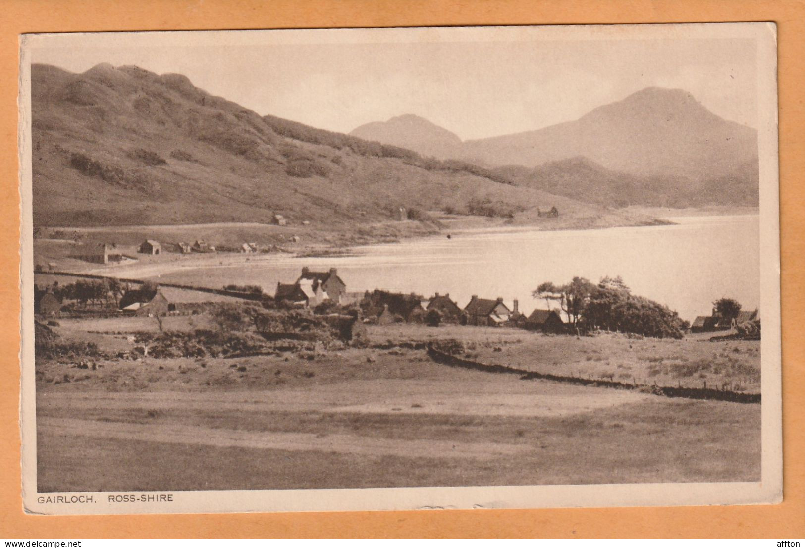 Gairloch UK Old Postcard - Ross & Cromarty