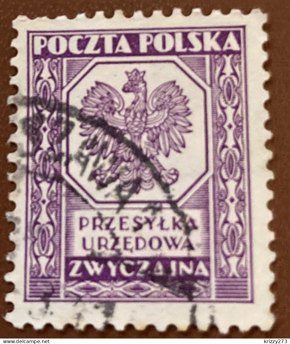 Poland 1933 Coat Of Arms - Polish Eagle - Used - Oficiales