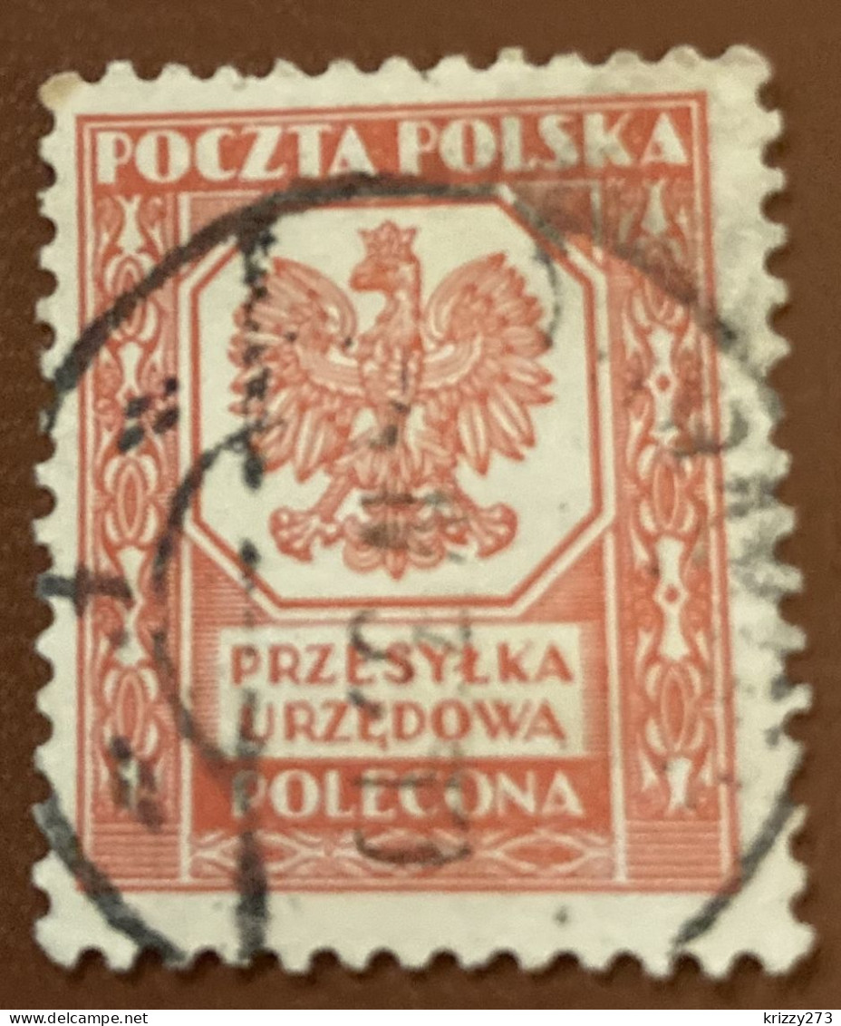 Poland 1933 Coat Of Arms - Polish Eagle - Used - Service