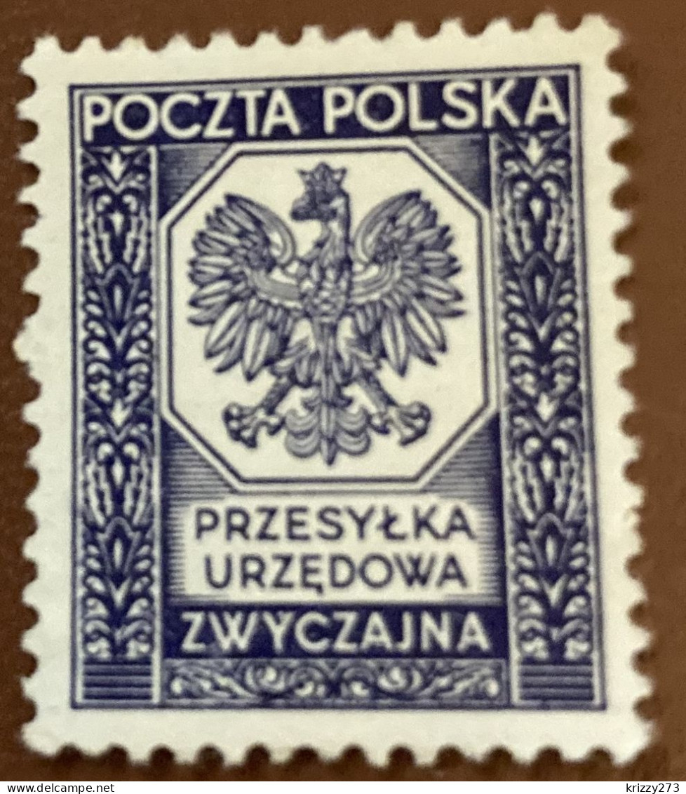 Poland 1935 Coat Of Arms - Polish Eagle - Used - Officials