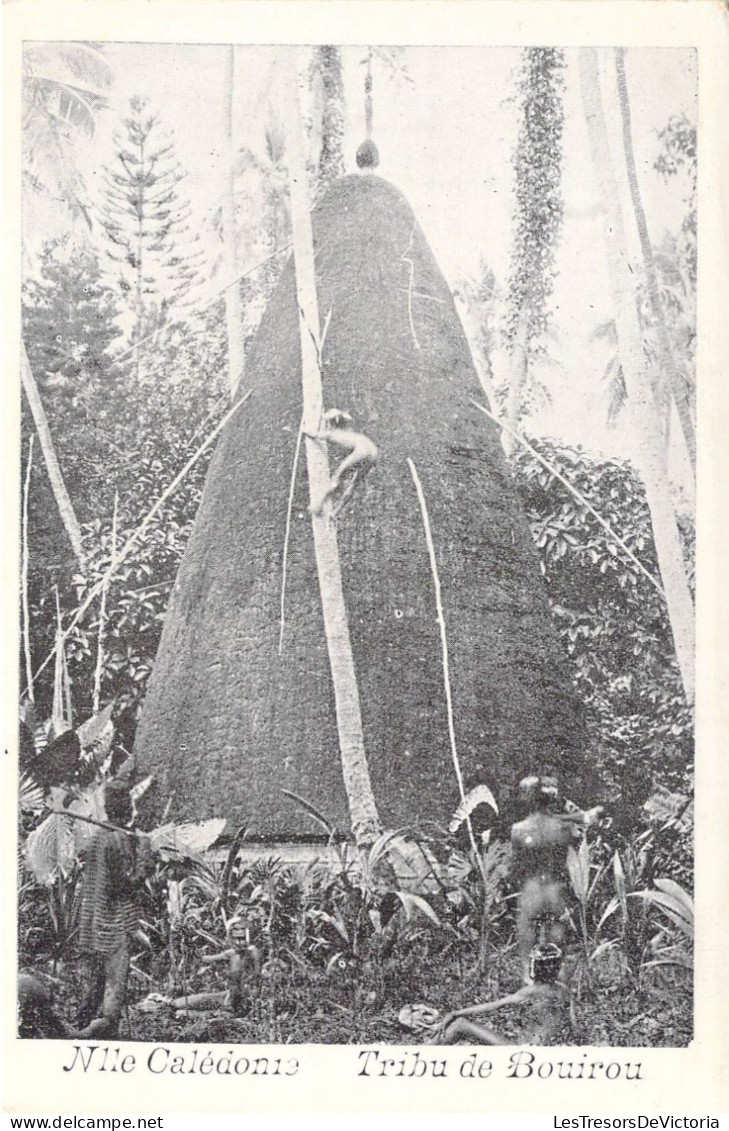 Nouvelle Calédonie - Tribu De Bouirou - Carte Postale Ancienne - Nouvelle Calédonie