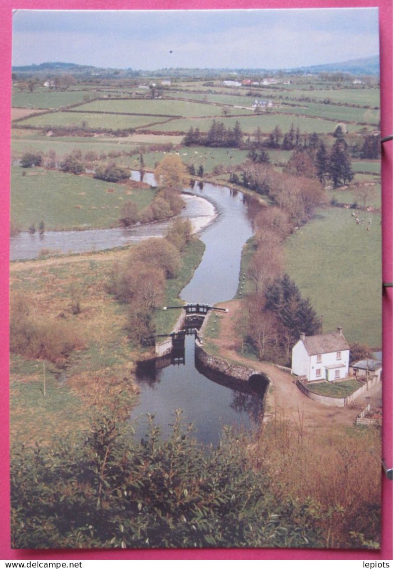 Visuel Très Peu Courant - Irlande - Lock And Weir On The Barrow Navigation At Clashganna - CO. Carlow - Très Bon état - Carlow