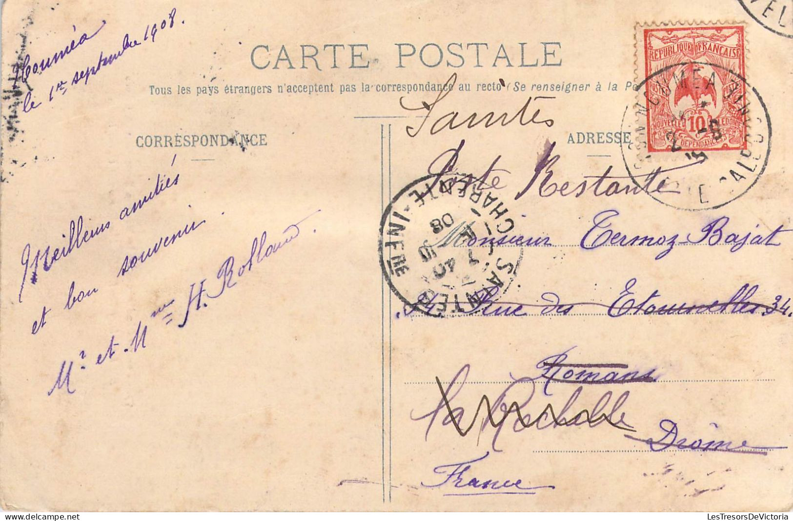 Nouvelle Calédonie - Femme Indigènes De La Mission Protestante à Ouvéa - Carte Postale Ancienne - Nouvelle Calédonie