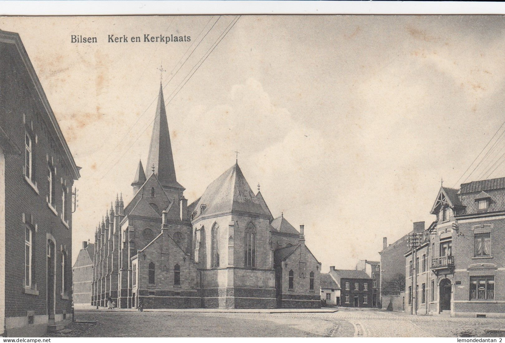 Bilzen - Bilsen - Kerk En Kerkplaats - Bilzen