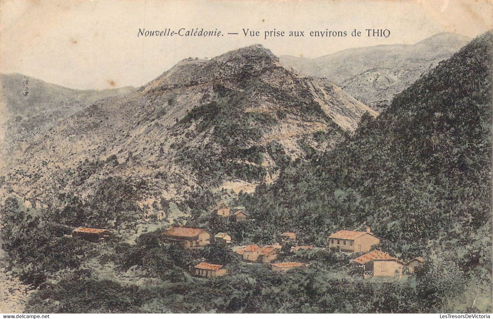NOUVELLE CALEDONIE - Vue Prise Aux Environs De Thio - Carte Postale Ancienne - Nouvelle Calédonie