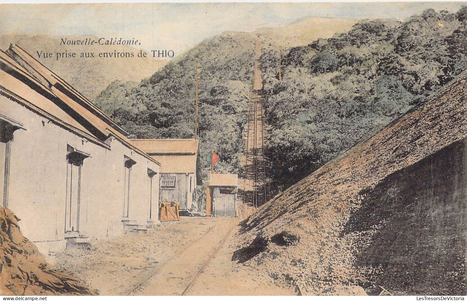 NOUVELLE CALEDONIE -  Vue Prise Aux Environs De Thio - Carte Postale Ancienne - Nouvelle Calédonie