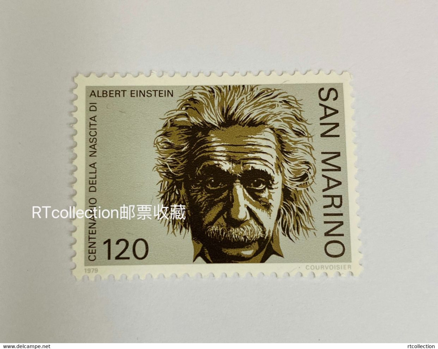 San Marino 1979 100th Anniversary Birth Albert Einstein Nobel Prize Winners Physics Math Celebrations People Stamp MNH - Albert Einstein