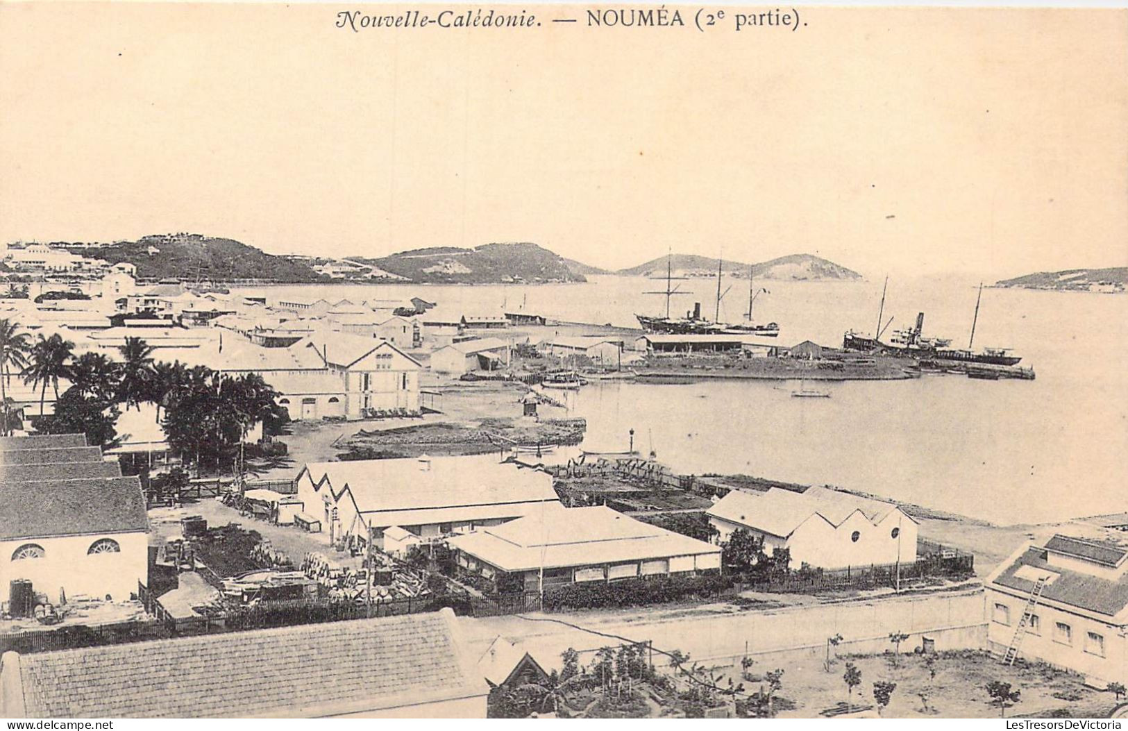 NOUVELLE CALEDONIE - Lots - Nouméa - 1ère Partie - 2ème Partie - Carte Postale Ancienne - Nouvelle Calédonie