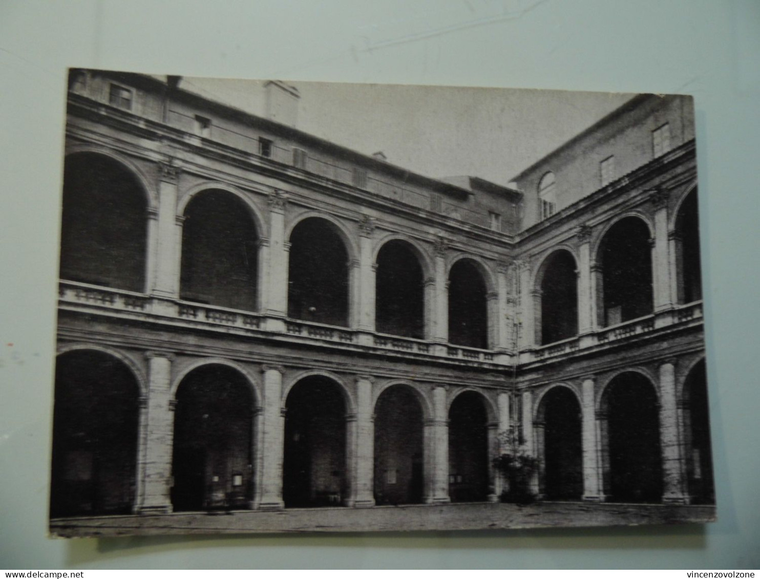 Cartolina "LICEO GOVERNATIVO E.Q. VISCONTI ROMA - N.4 PORTICATO CENTRALE" - Unterricht, Schulen Und Universitäten