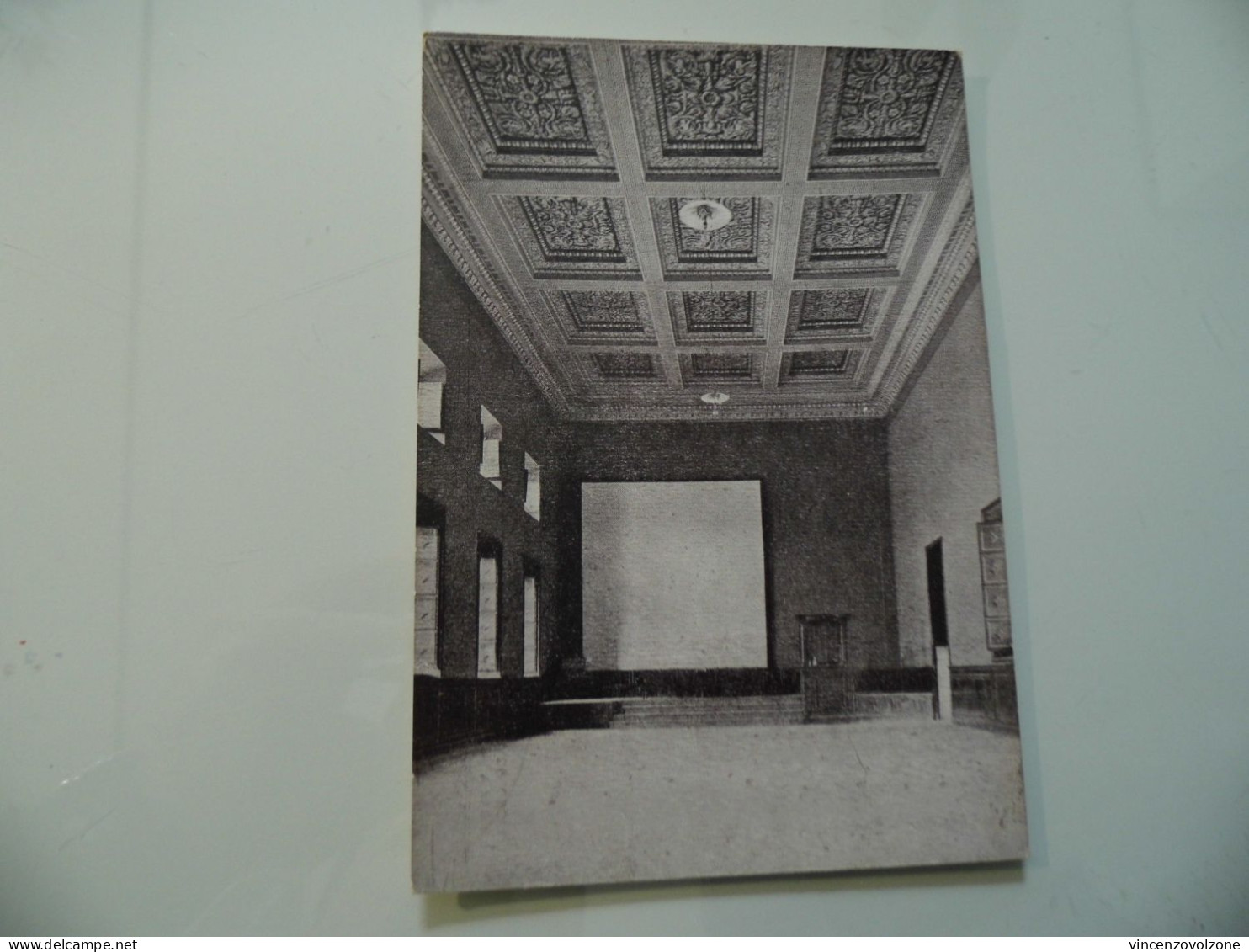 Cartolina "LICEO GOVERNATIVO E.Q. VISCONTI ROMA - N.4 AULA MAGNA" - Unterricht, Schulen Und Universitäten