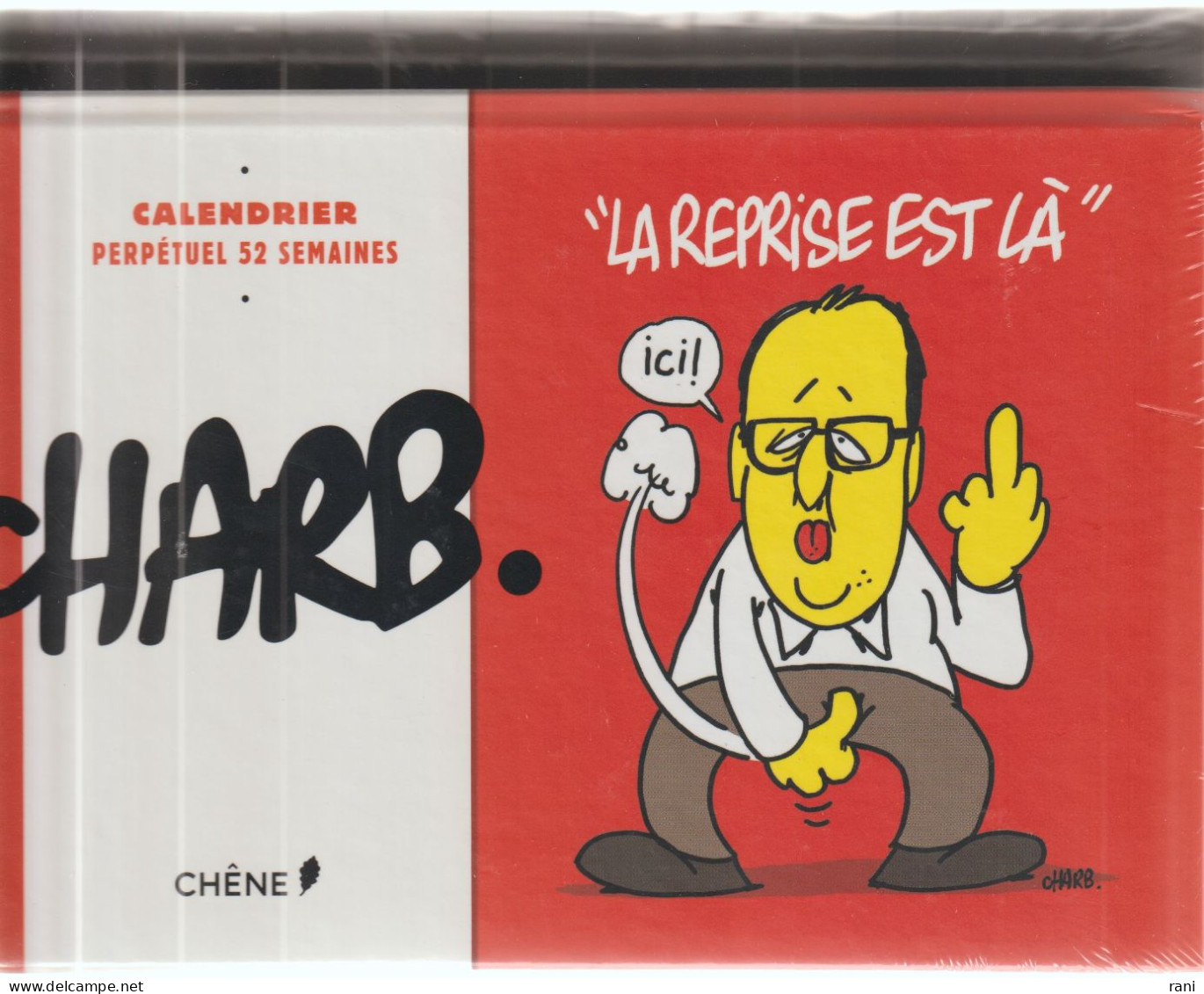 Calendrier Perpétuel CHARB "caricaturiste De Charlie Hebdo" 100 Dessins - Agende & Calendari