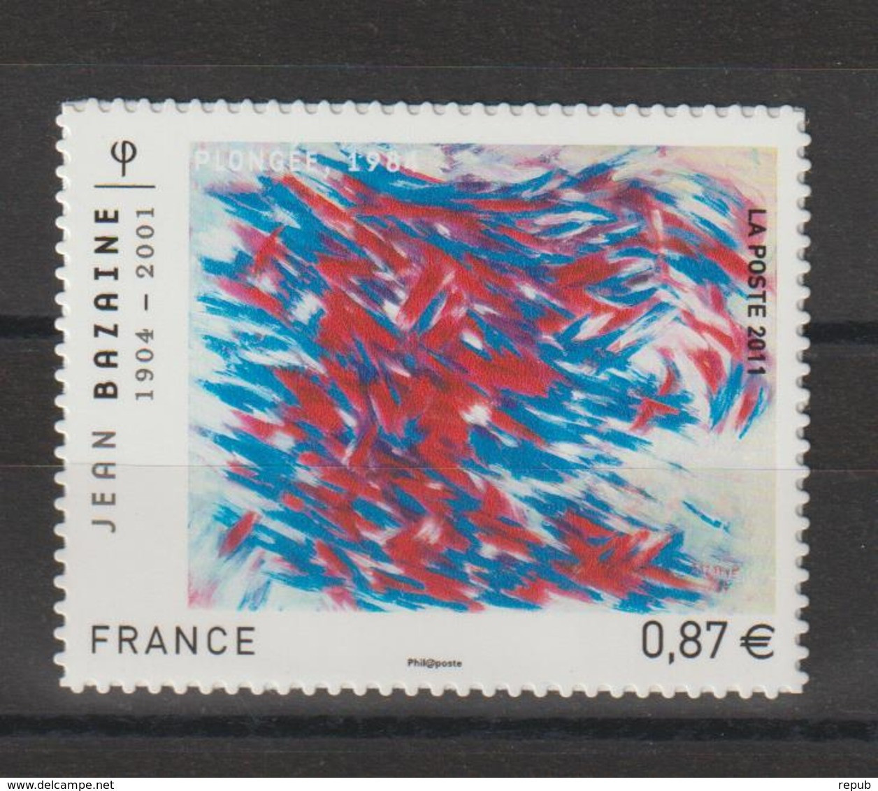 France 2011 Tableau Bazaine 550 Neuf ** MNH - Unused Stamps
