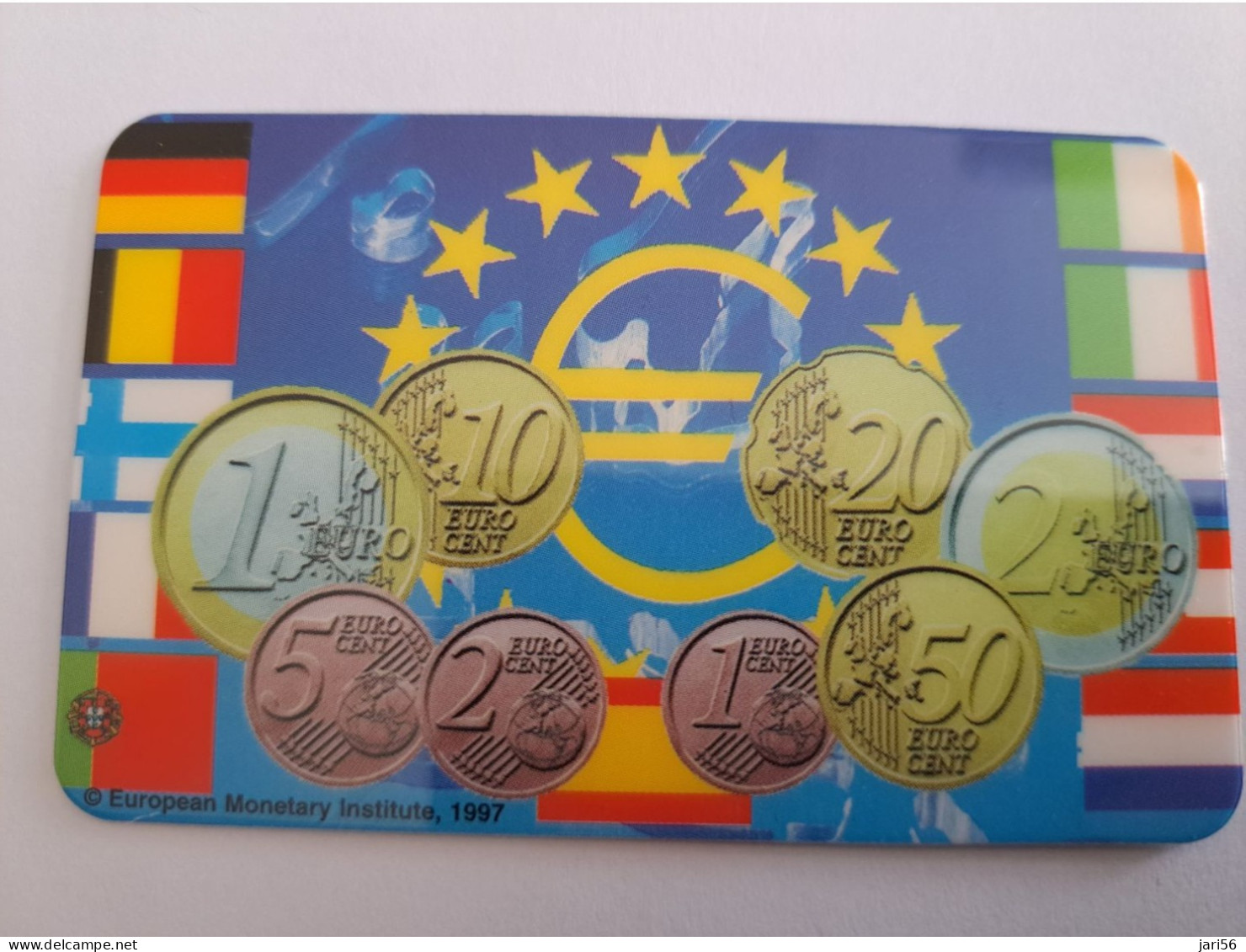 GREAT BRITAIN   20 UNITS   / EURO COINS/ COIN SIDES      (date 01/00)  PREPAID CARD / MINT      **13393** - [10] Sammlungen