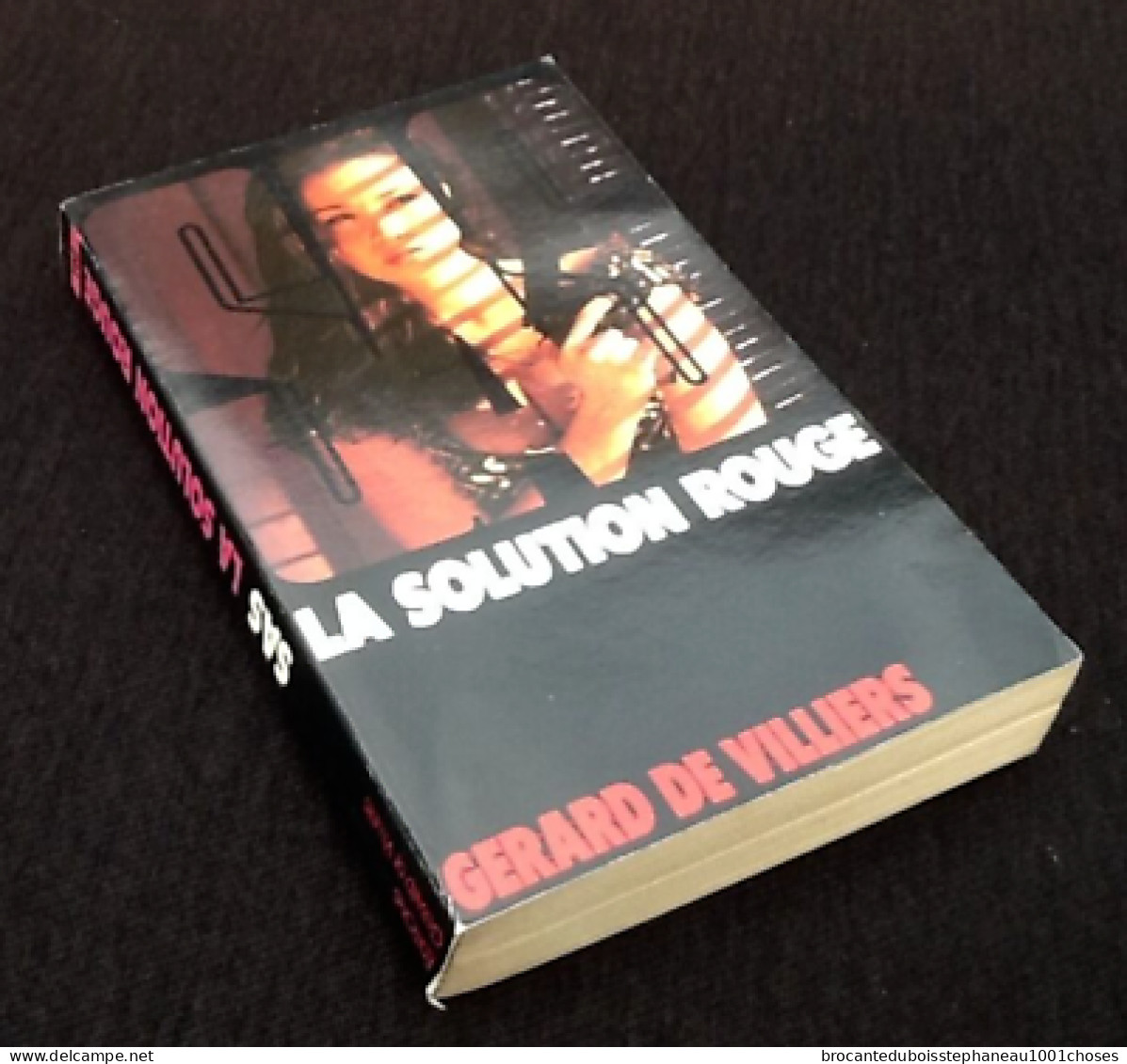 SAS   Gérard De Villiers  La Solution Rouge (1991) N° 102  Editions Gérard De Villiers - Gerard De Villiers