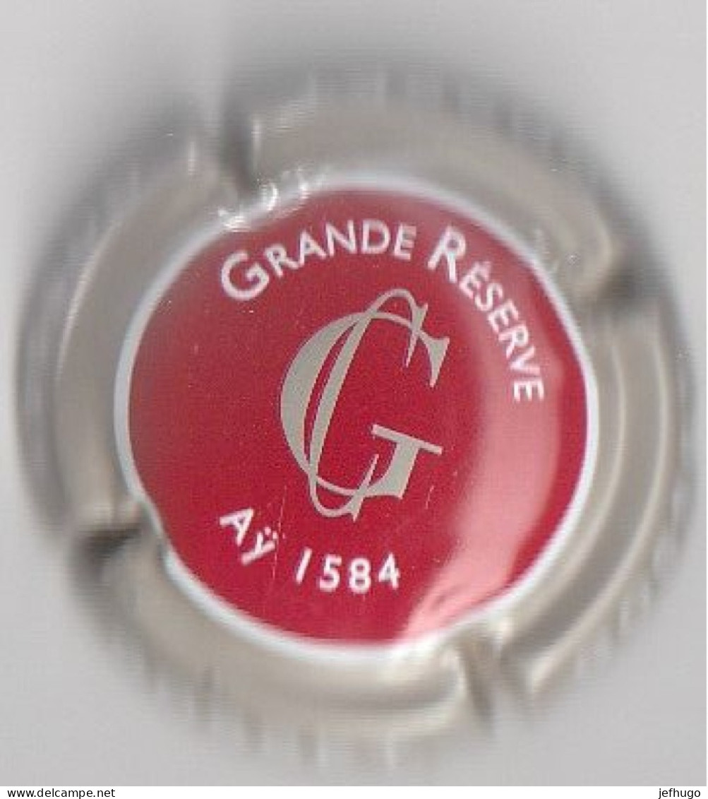 CAPSULE CHAMPAGNE GOSSET AY 1584 . GRANDE RESERVE.. SCAN - Gosset