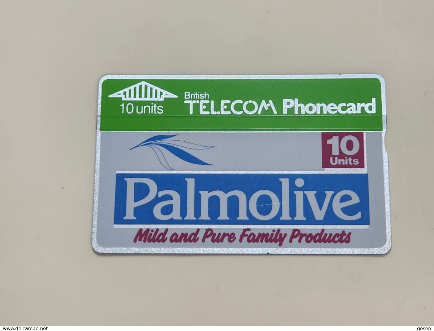 United Kingdom-(BTA011)-PALMOLIVE-(10units)-(25)-(824A28620)-price Cataloge8.00£-mint Card+1card Prepiad Free - BT Advertising Issues