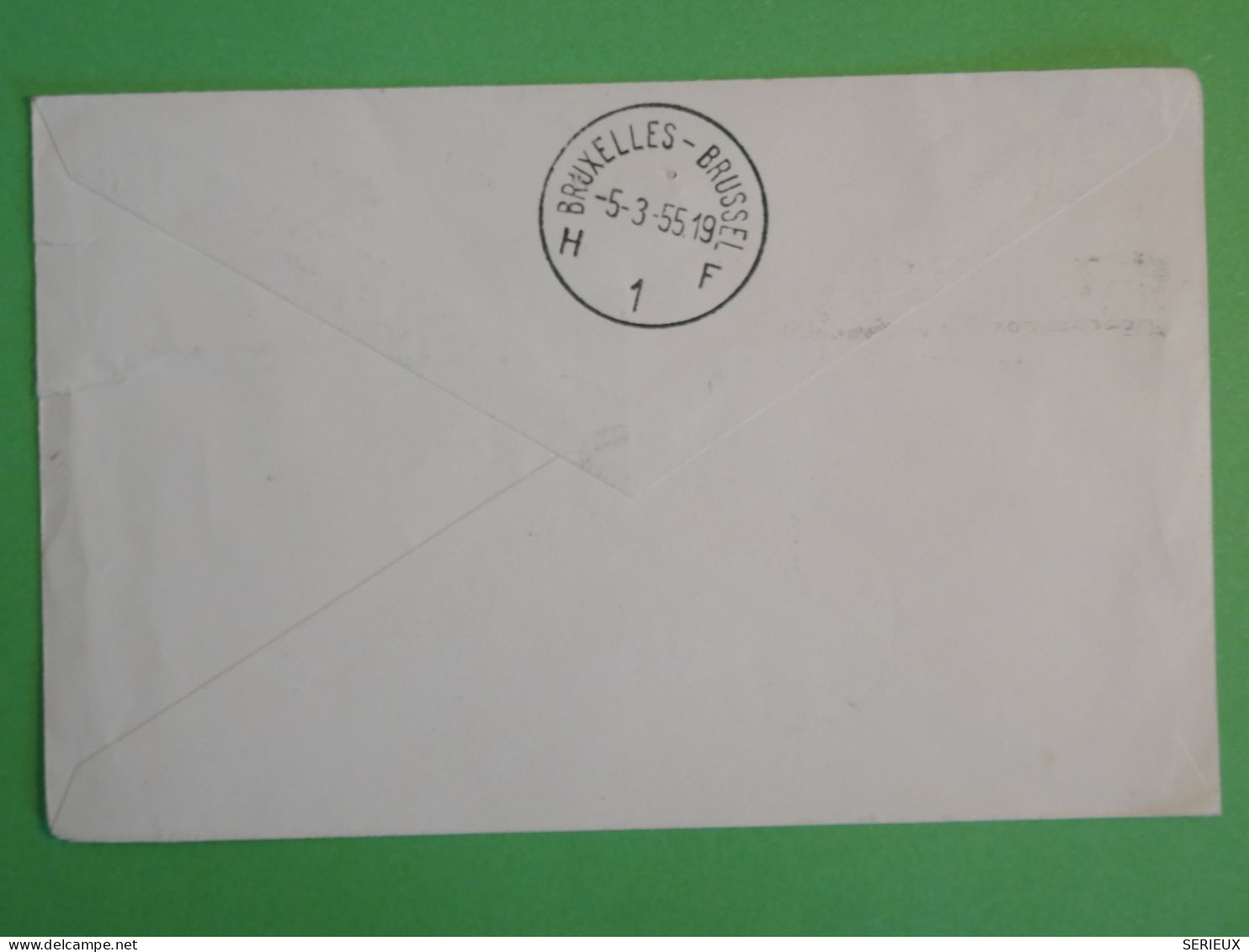 BS16 CONGO BELGE   BELLE LETTRE RR 1958  LIAISON AVION  LEOPOLDVILLE A JETTE BELGIQUE  + AFFR. PLAISANT++ ++ - Covers & Documents