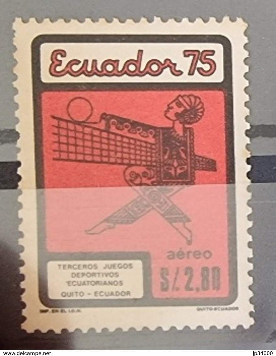 EQUATEUR Volley Ball. Yvert  N° PA 598.  Neuf Sans Charnière ** Mnh - Pallavolo