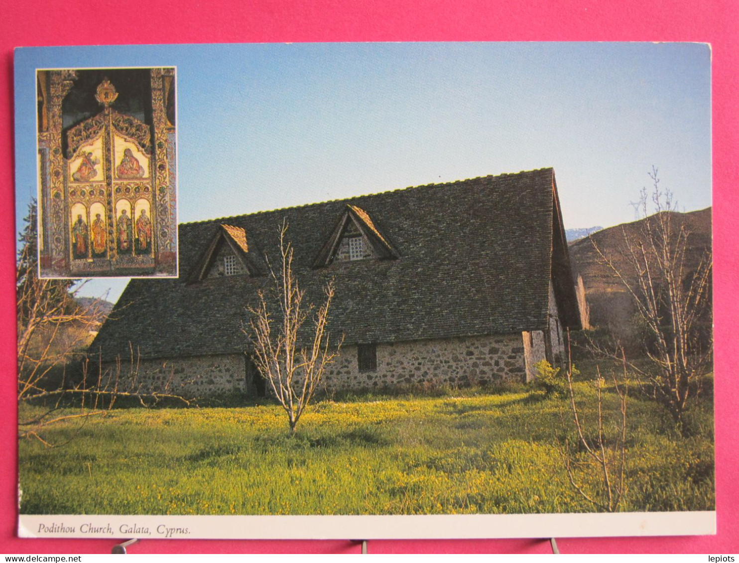 Visuel Très Peu Courant - Chypre - Galata - Church Of Panayia Podithou - Chypre