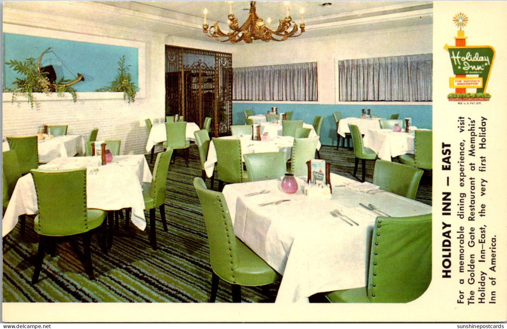 Tennessee Memphis Holiday Inn East Golden Gate Restaurant - Memphis