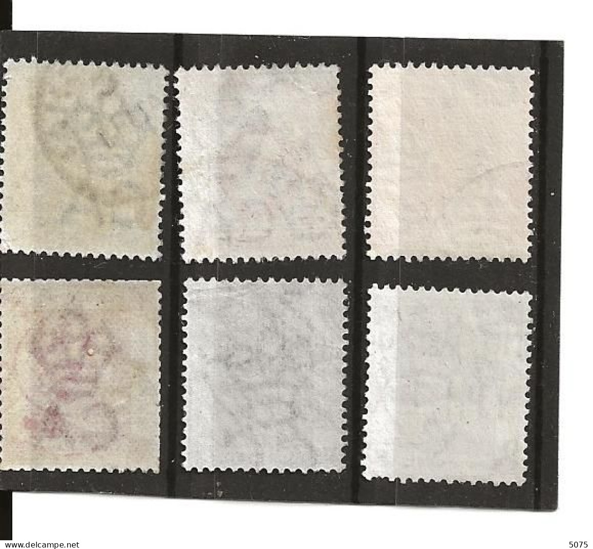 Lot 6 Timbres - Collections, Lots & Series