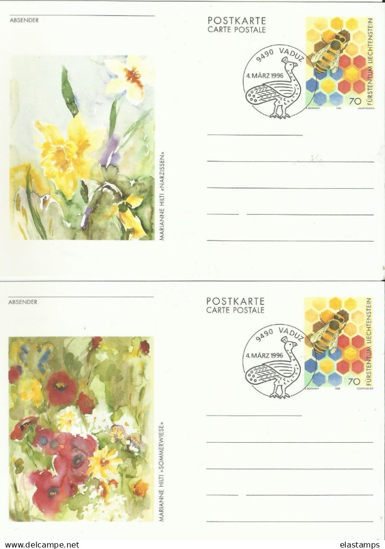 LICHTENSTEIN GS*2 - Stamped Stationery