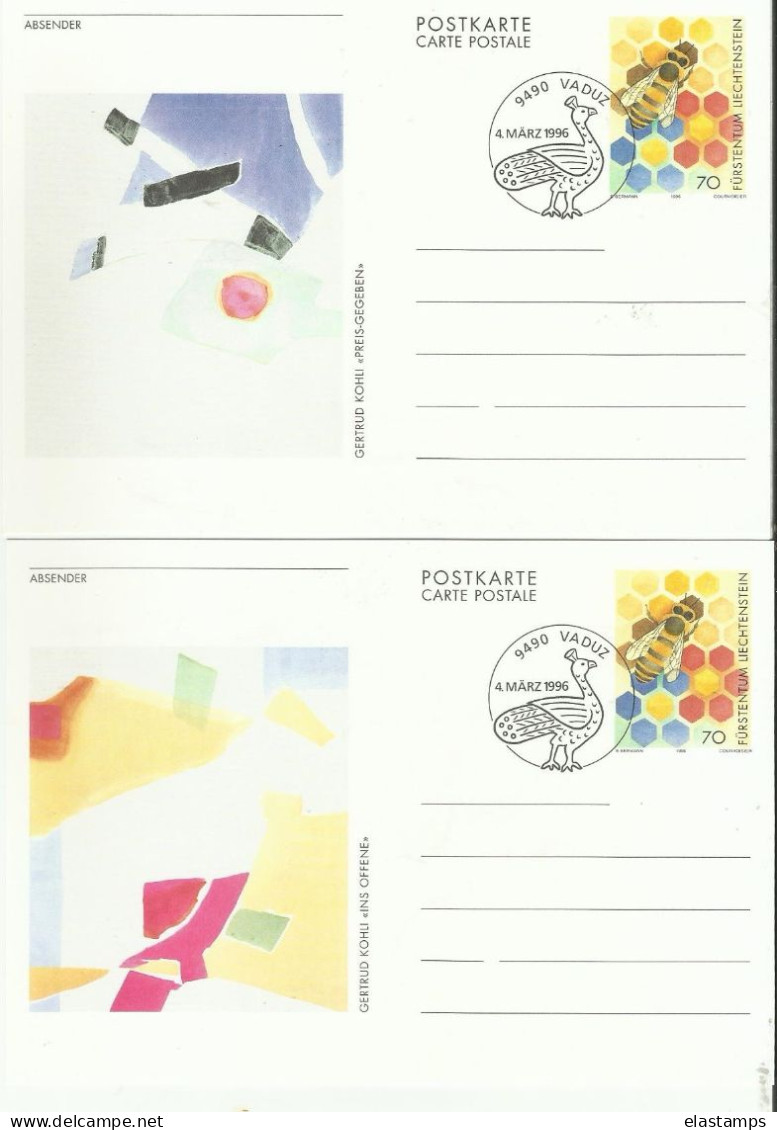 LICHTENSTEIN GS*2 - Stamped Stationery