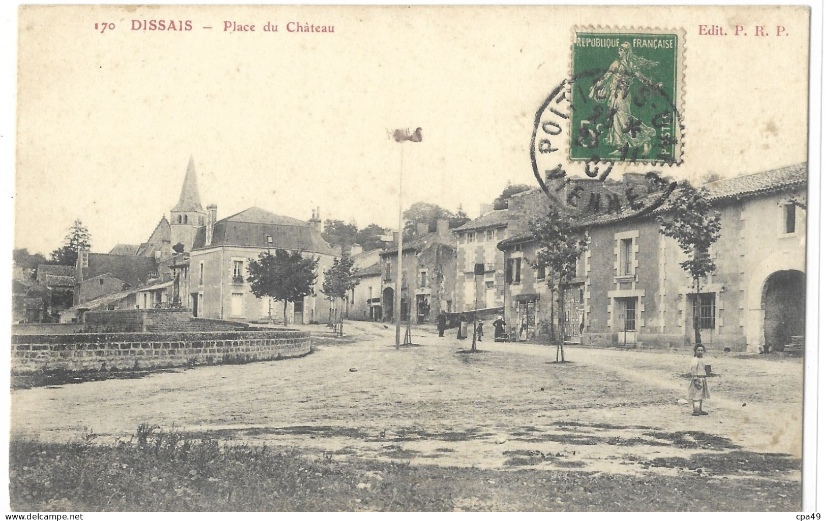 85    DISSAIS  PLACE  DU  CHATEAU - Andere & Zonder Classificatie