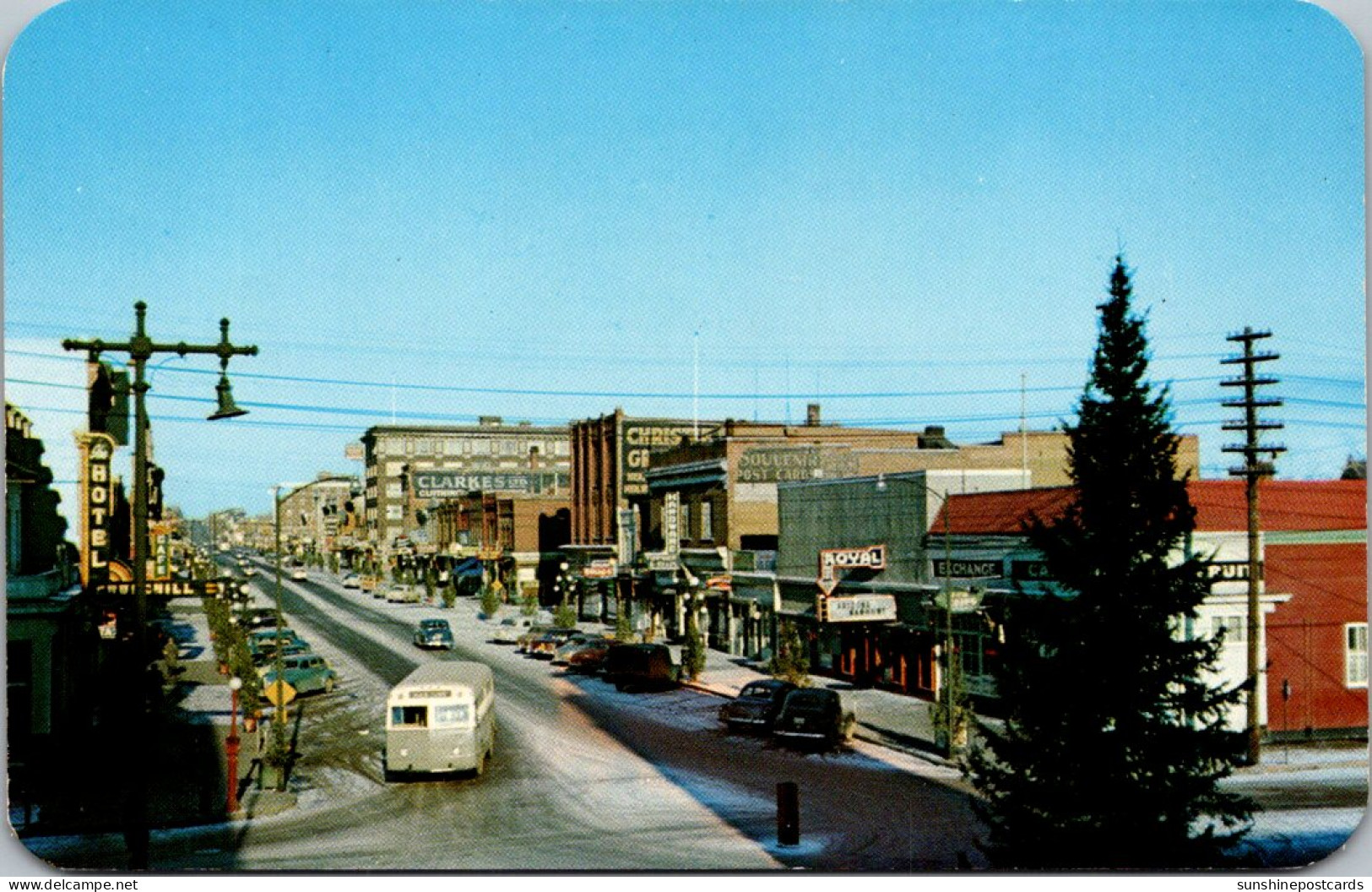 Canada Saskatchewan Moose Jaw Main Street Looking North  - Otros & Sin Clasificación