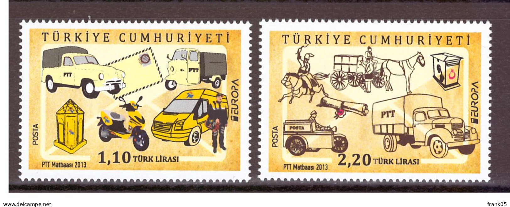 Türkei / Turkey / Turquie 2013 Satz/set EUROPA ** - 2013