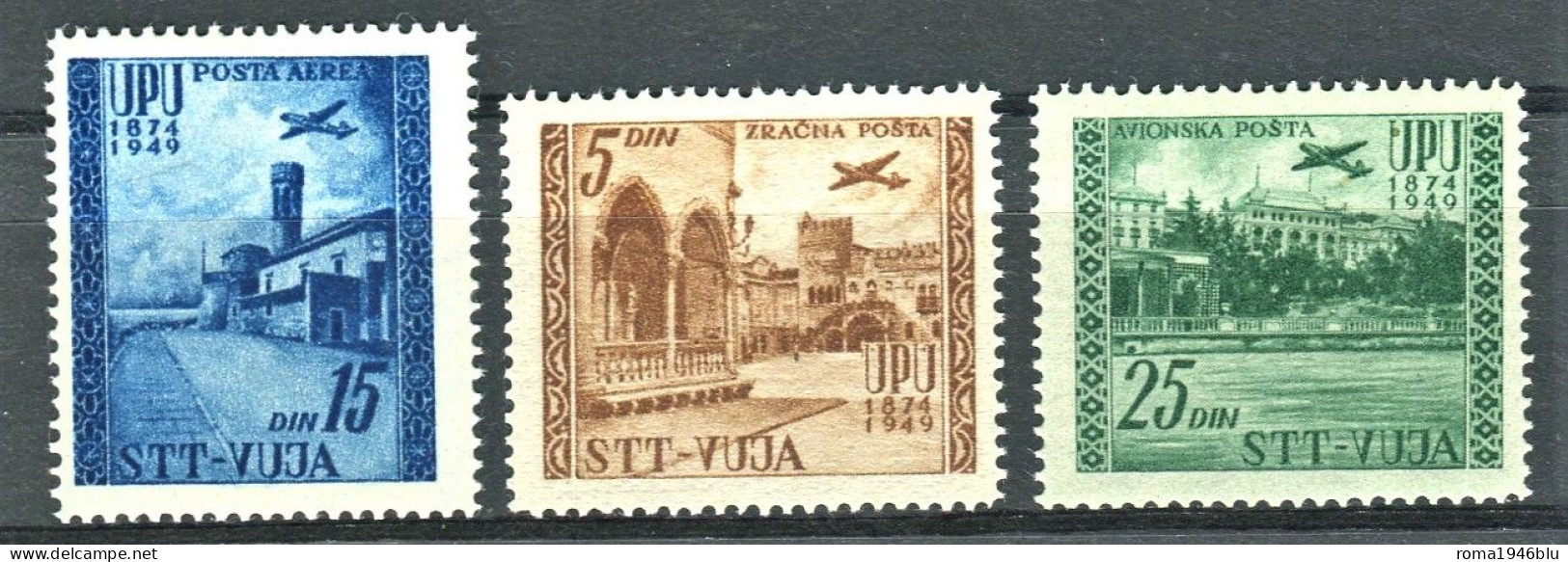 TRIESTE B 1952 POSTA AEREA UPU ** MNH - Airmail