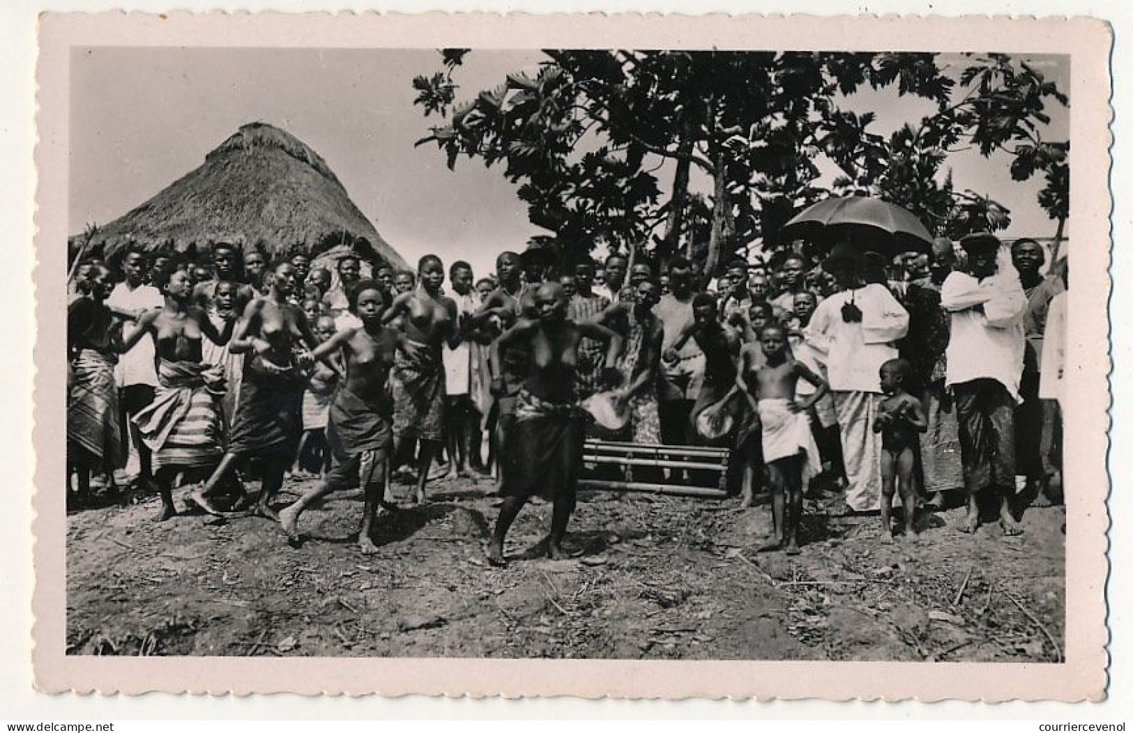 CPSM - DAHOMEY - Danses Près De Porto Novo - Dahomey