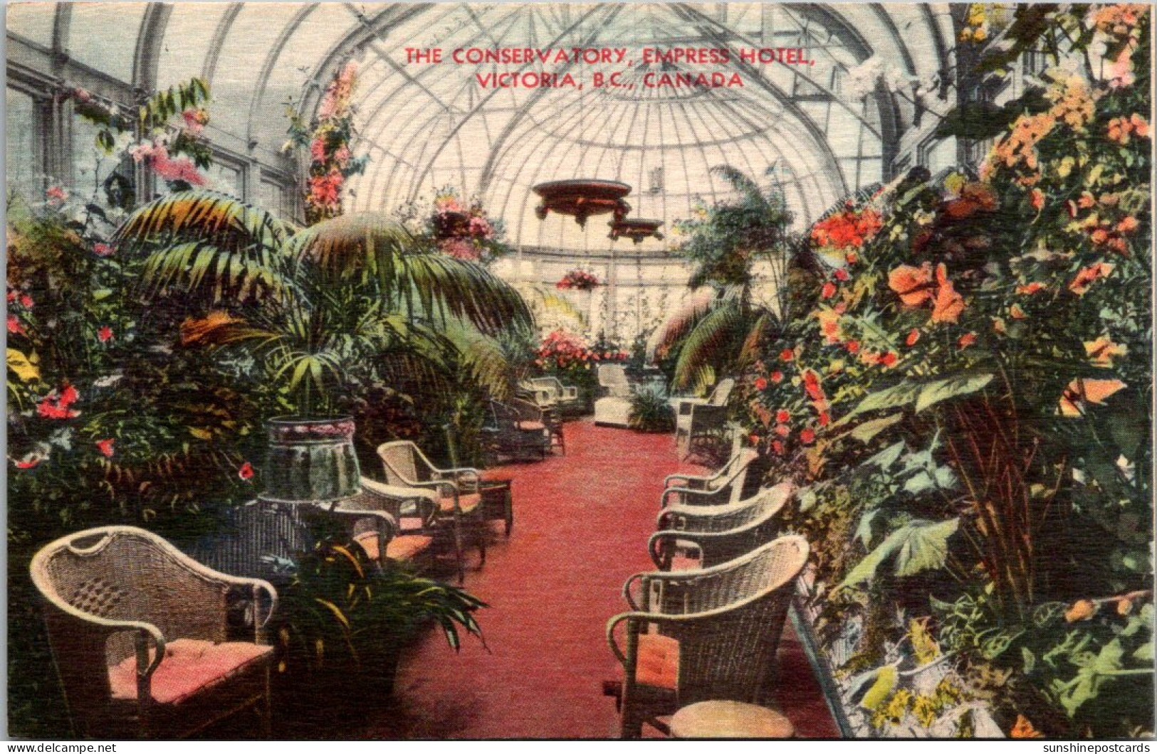 Canada Victoria Empress Hotel The Conservatory  - Victoria