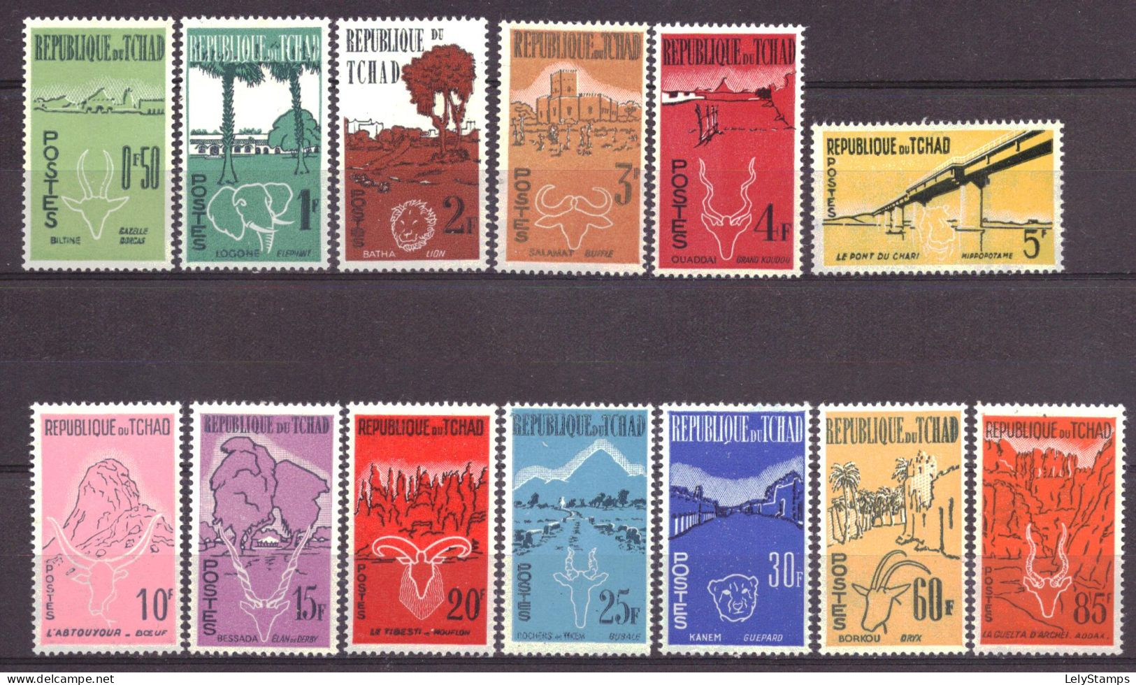 Tsjaad / Tchad 69 T/m 81 MH * (1961) - Tchad (1960-...)