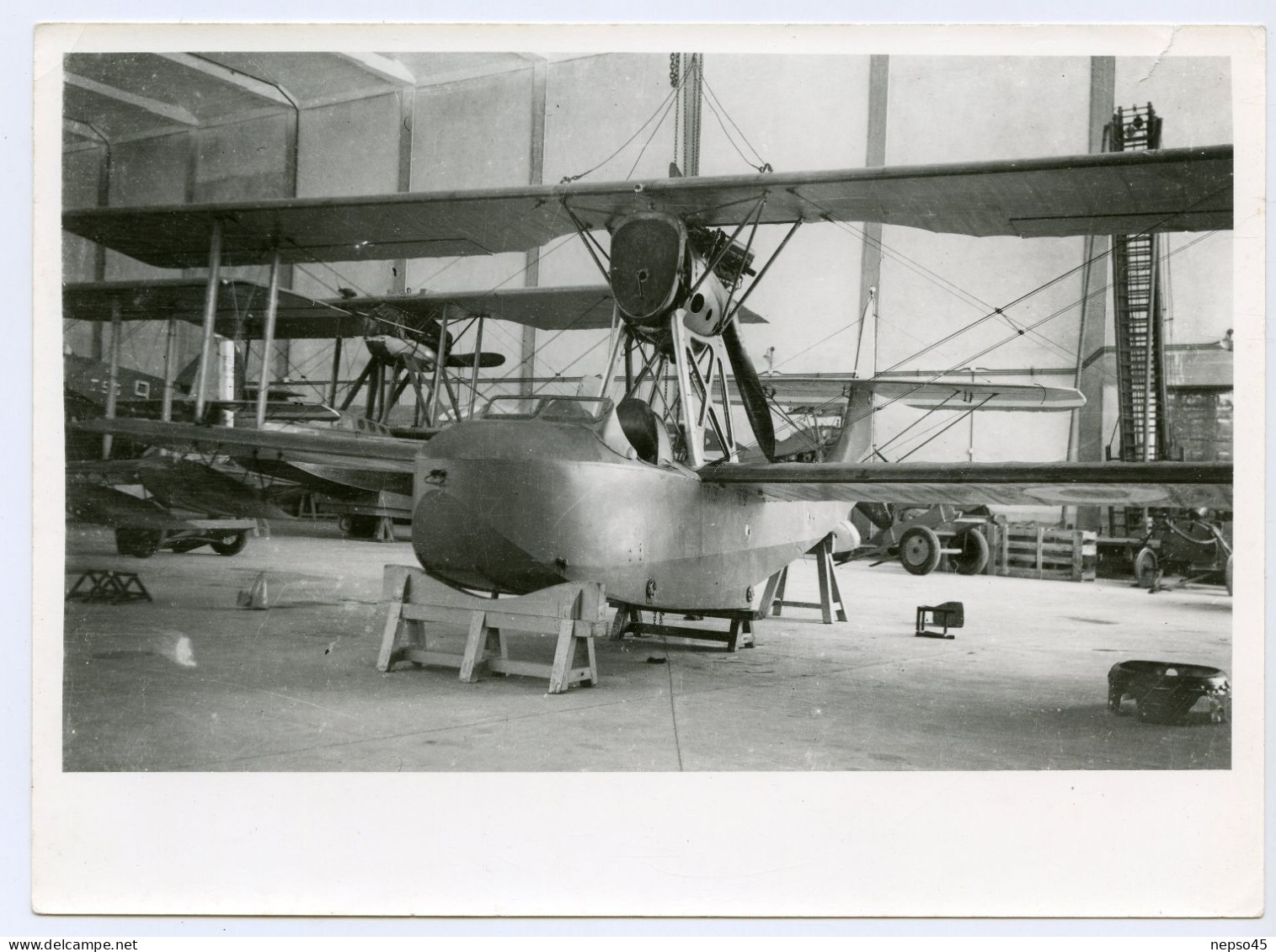 Aéronautique.Avion.Avions.Aviation.Plane.Aircraft.Flugzeuge.entretien.réparations En Atelier. - Luftfahrt