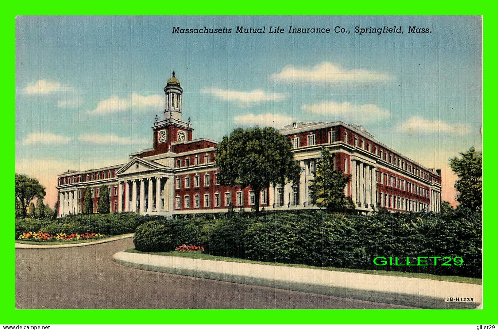 SPRINGFIELD, MA - MASSACHUSETTS MUTUAL LIFE INSURANCE CO - BUTLER PAPER CO - C.T. ART COLORTONE - - Springfield