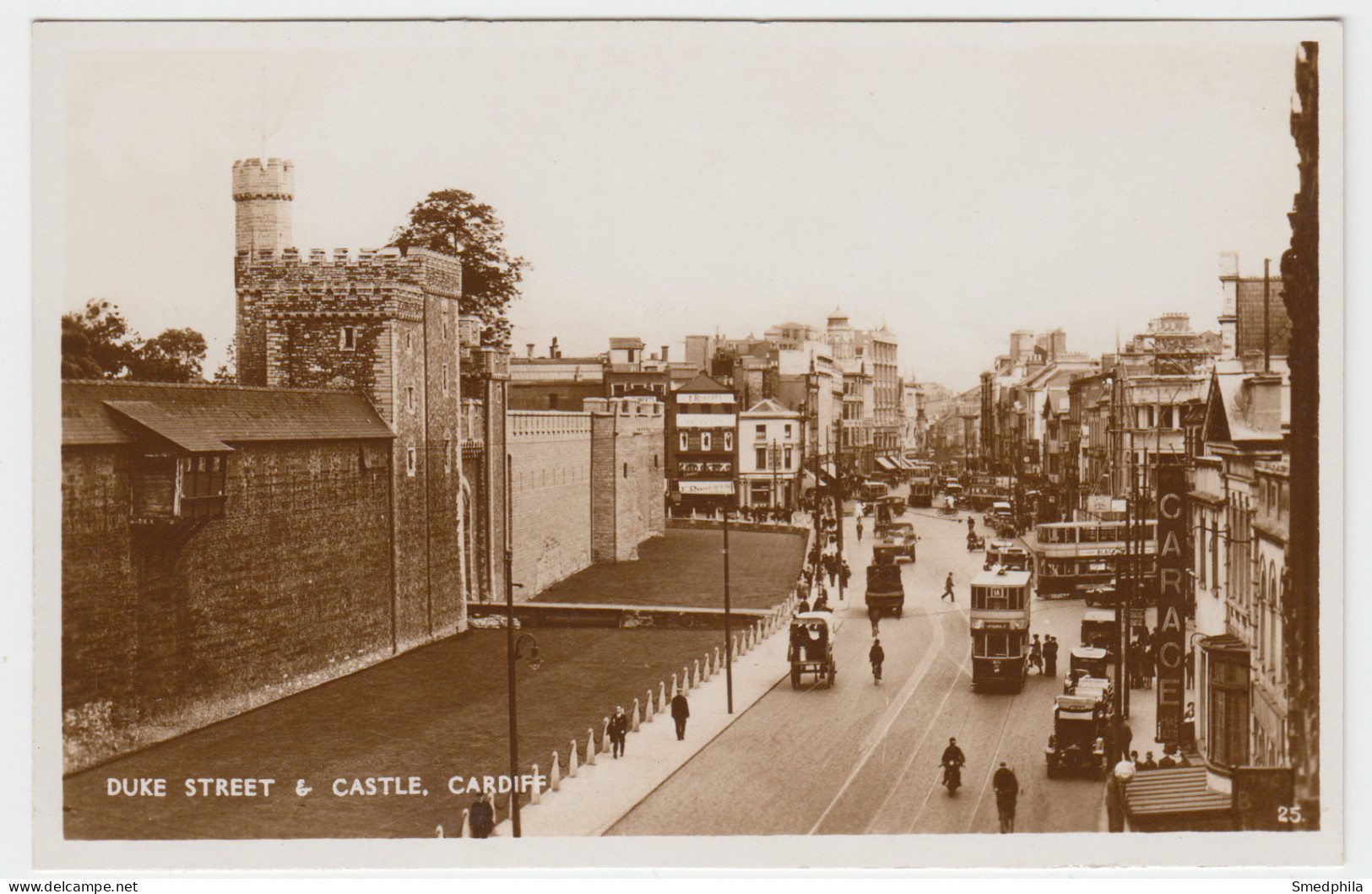 Cardiff - Duke Street & Castle - Glamorgan