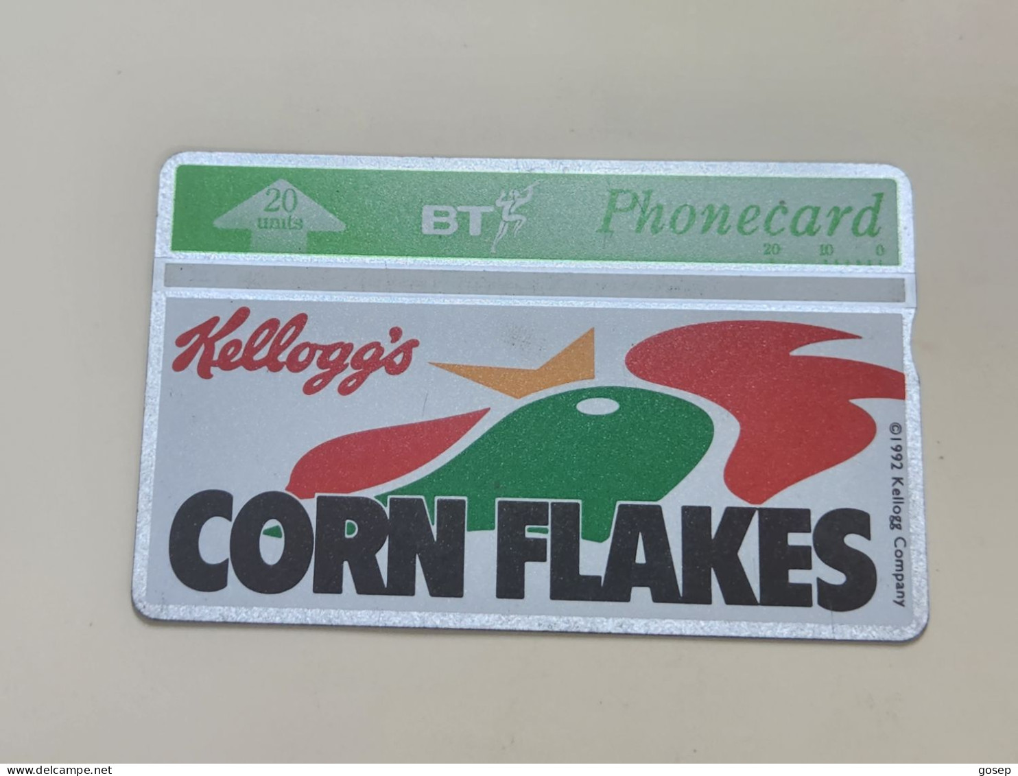 United Kingdom-(BTA045)-CORN FLAKES-(20units)-(87)-(347D36965)-price Cataloge4.00£-mint+1card Prepiad Free - BT Werbezwecke