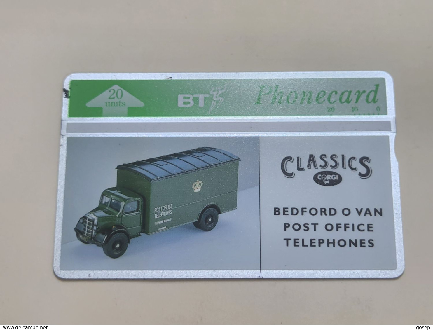 United Kingdom-(BTA048)-CLASSICS TELEPHONES-(20units)-(92)-(343K33359)-price Cataloge9.00£-mint+1card Prepiad Free - BT Werbezwecke