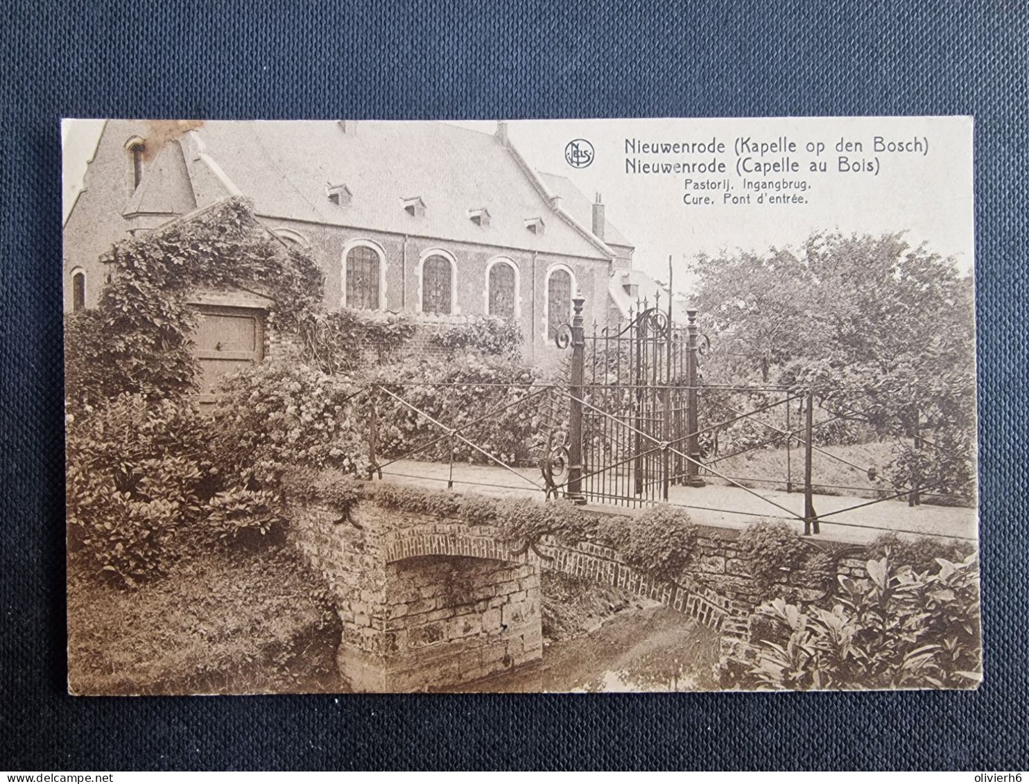 CP BELGIQUE (M2304) NIEUWENRODE Kapelle Op Den Bosch Capelle Au Bois (2 Vues) Pastorij Ingangbrug - Cure Pont D'entrée - Kapelle-op-den-Bos