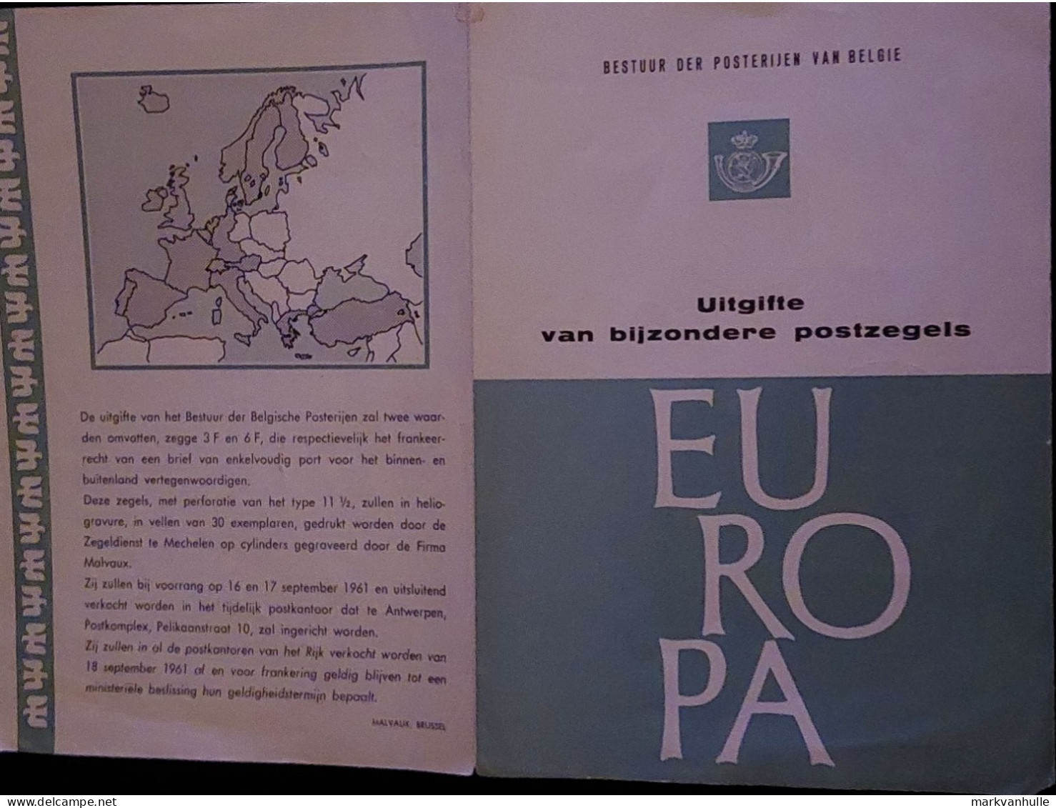 Blad,Europa - Dagbladzegels [JO]