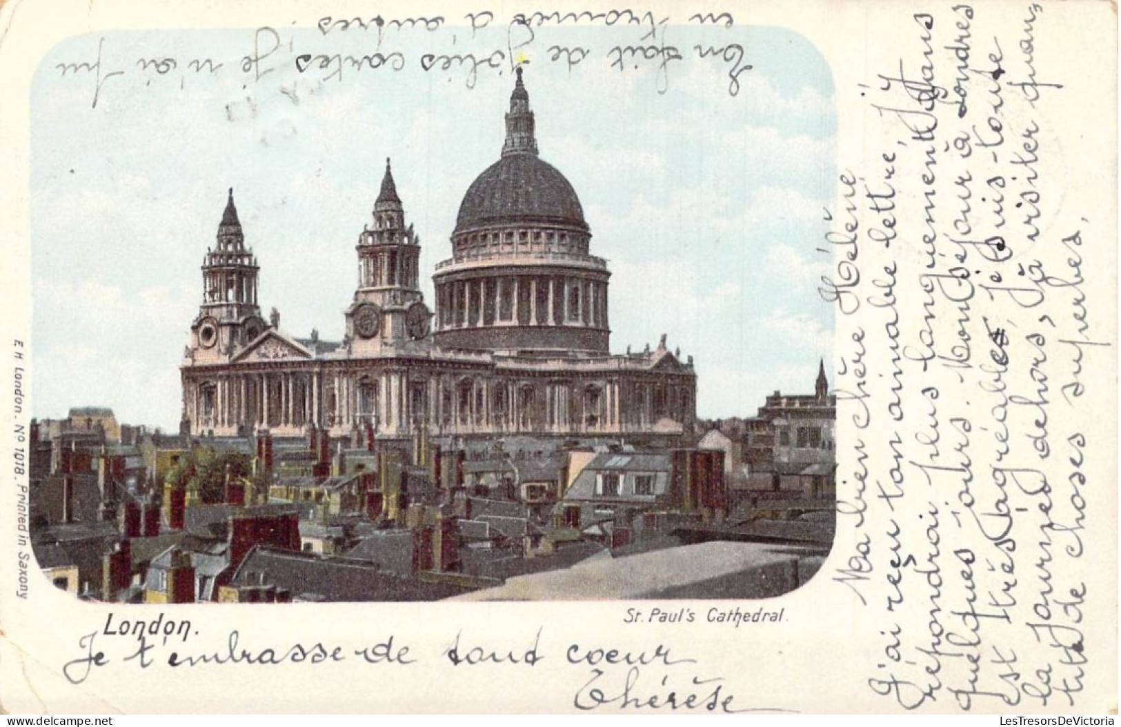 ANGLETERRE - London - St. Paul's Cathédral - Carte Postale Ancienne - St. Paul's Cathedral