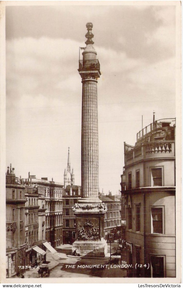 ANGLETERRE - London - The Monument - Carte Postale Ancienne - Autres & Non Classés