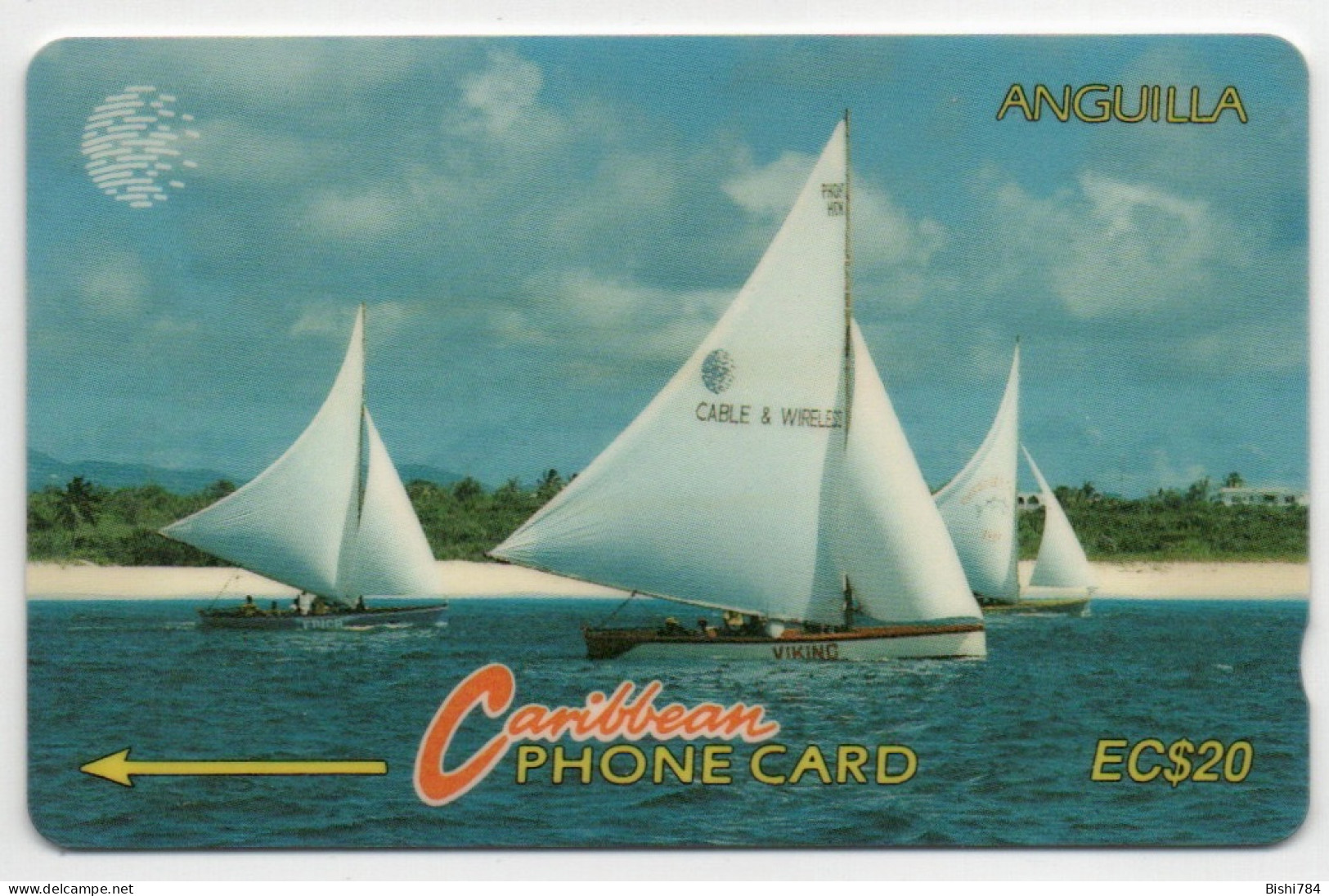 Anguilla - Sailing Ship - ANG-3CAGA - Anguila