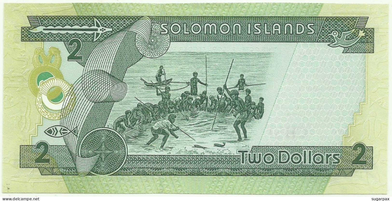 Solomon Islands - 2 Dollars - ND ( 2004 ) - Pick 25 - Unc. - Serie C/7 - Solomon Islands