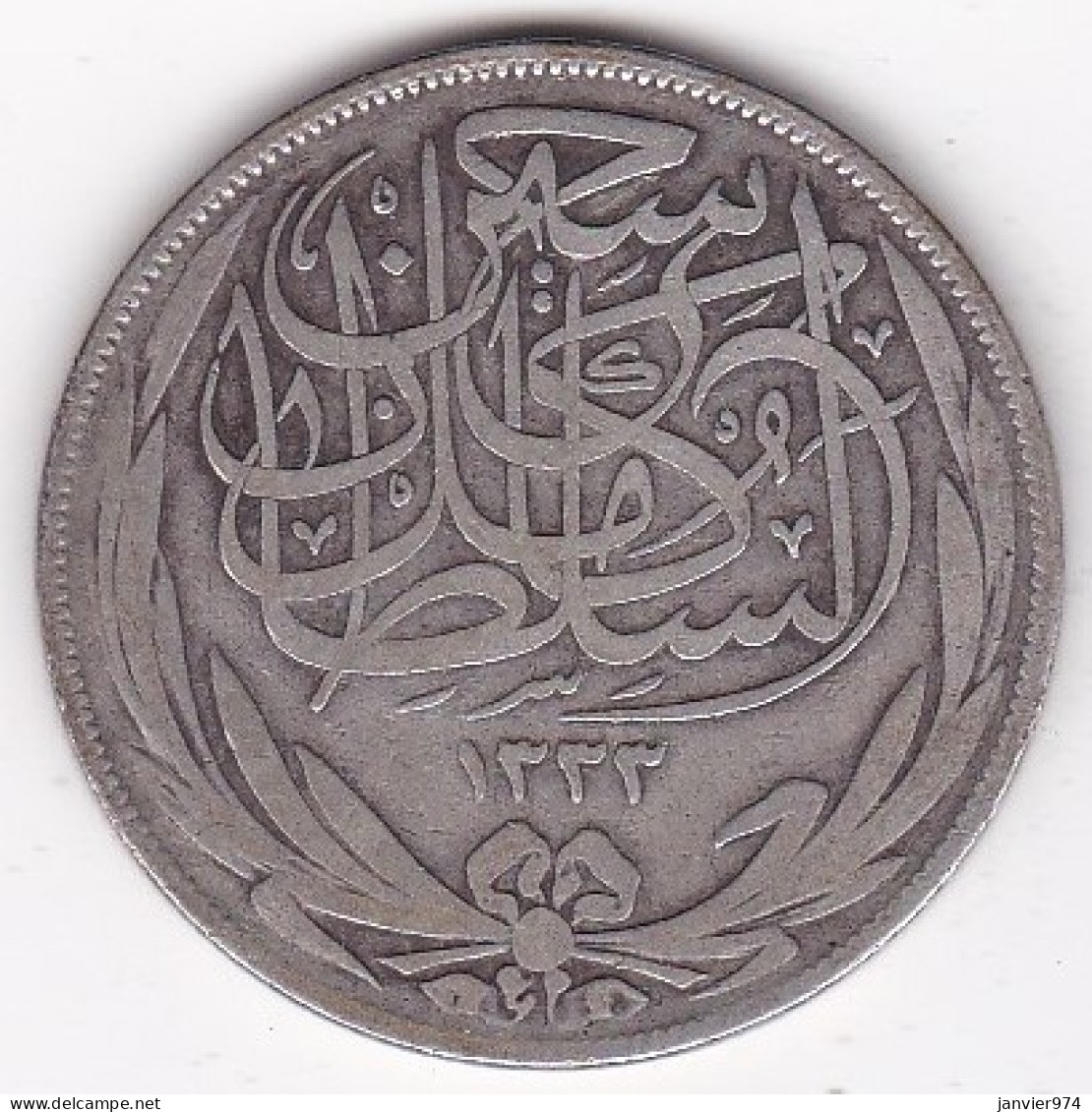 Egypte. 10 Piastres AH 1335 – 1917. Sultan Hussein Kamil. En Argent . KM# 319 - Egypt