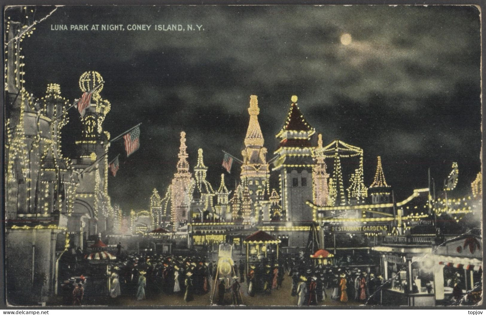 USA -  LUNA PARK  CONEY Is.- 1910 - Parken & Tuinen