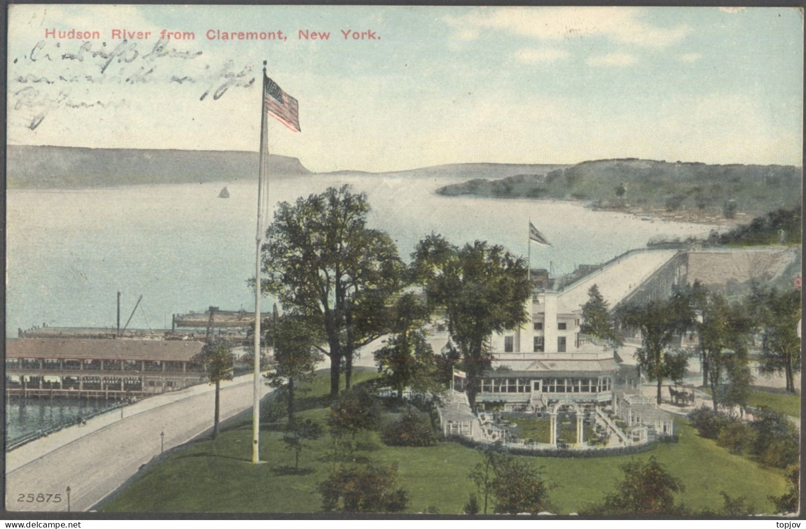 USA -  CLARE MONT  HUDSON River- 1910 - Hudson River