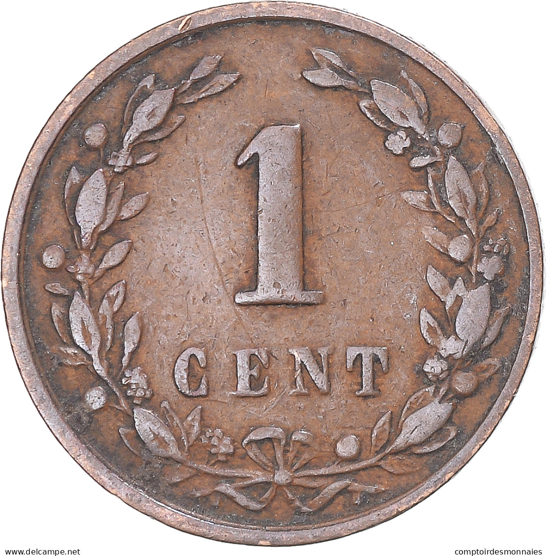 Monnaie, Pays-Bas, Cent, 1896 - 10 Cent