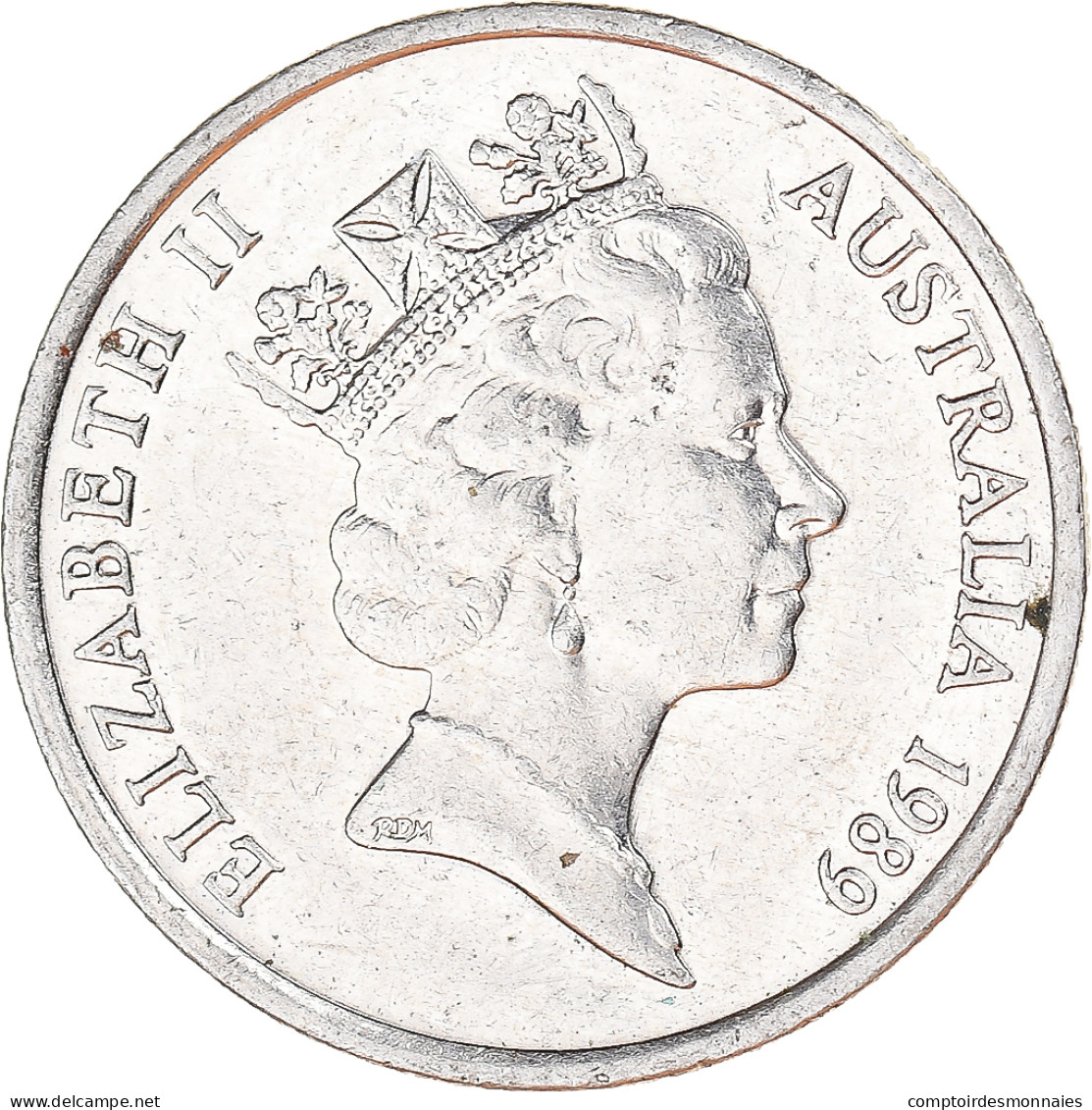 Monnaie, Australie, 5 Cents, 1989 - 5 Cents